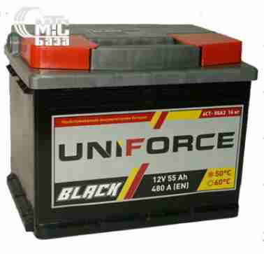 Аккумуляторы Аккумулятор UniForce 6CT-60 R  EN480 А 242x175x190мм